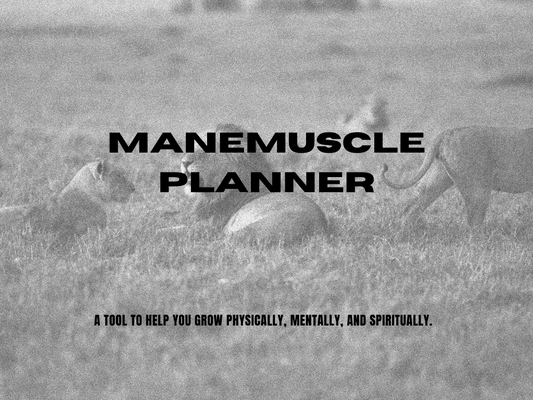 MANEMUSCLE PLANNER